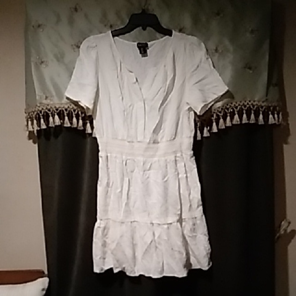Elegant Creme Dress